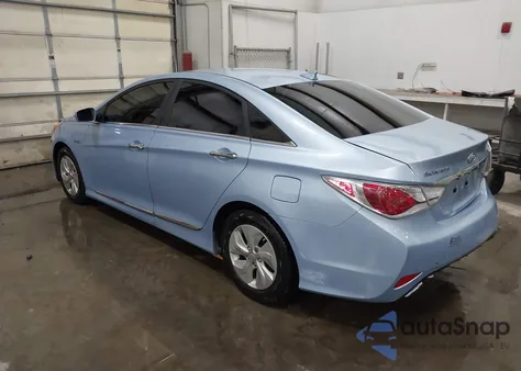 2013 Hyundai Sonata Hybrid z USA, uszkodzony, nr VIN KMHEC4A4XDA083373